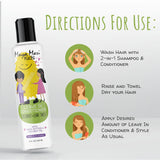 Maya Mari - Kids Leave-in Conditioner With Coconut Oil, Shea Butter, and Marula Oil, Coconut and Lime Twist, 8 oz Hair Care Los Angeles Brands 