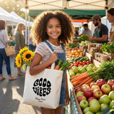 Good Vibes Eco Tote – Maya Mari Kids