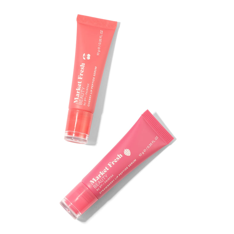 Peptide Glow Lip Serum Set by Market Fresh Beauty