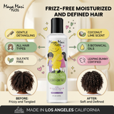 Maya Mari Kids Leave-in Conditioner With Coconut Oil, Shea Butter, and Marula Oil, Coconut and Lime Twist, 8 oz