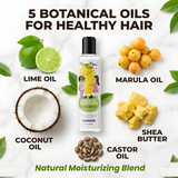 Maya Mari Kids Leave-in Conditioner With Coconut Oil, Shea Butter, and Marula Oil, Coconut and Lime Twist, 8 oz