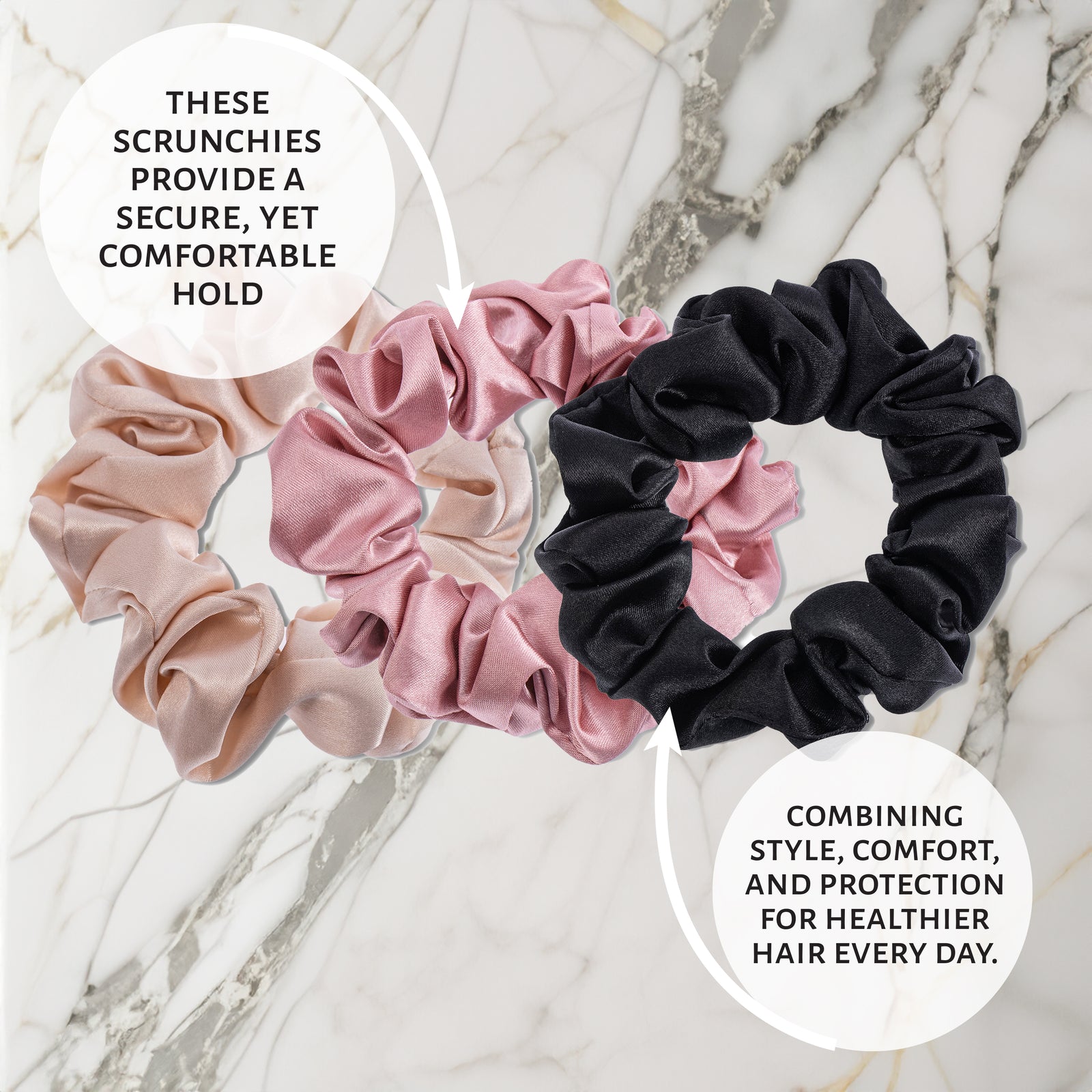 3 Burberry Tan Hair Scrunchies Set! NWT HAIR-scrunchies-hero-image1.  main image 3