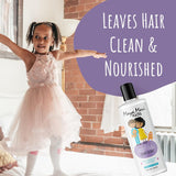 Maya Mari Kids 2-in-1 Shampoo and Conditioner With Coconut Oil and Castor Oil, Creamy Coconut and Lime Twist, Tear-Free, 12 oz