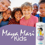 Maya Mari Kids 2-in-1 Shampoo and Conditioner With Coconut Oil and Castor Oil, Creamy Coconut and Lime Twist, Tear-Free, 12 oz