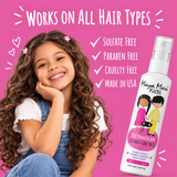 Maya Mari Kids Detangler, with Argan Oil, Coconut Oil, and Lime Oil, 8 oz Hair Care Los Angeles Brands 