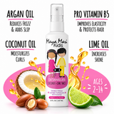 Maya Mari Kids Detangler, with Argan Oil, Coconut Oil, and Lime Oil, 8 oz Hair Care Los Angeles Brands 