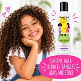 Maya Mari - Kids Leave-in Conditioner With Coconut Oil, Shea Butter, and Marula Oil, Coconut and Lime Twist, 8 oz Hair Care Los Angeles Brands 