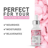 BH DERMCENTER - Rose & Vitamin E Facial Oil, Allergen-free Hydrating Facial Oil, Daily Face Care Essentials 2oz Skincare Los Angeles Brands 