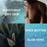 Epic Journeys Men's 3 in 1 Wash Refreshing Sea Salt Vetiver Body Wash Los Angeles Brands 