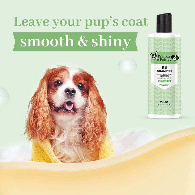 K9 Shampoo with Hemp Seed Oil - Shampoo for Dogs - 16oz Pet Grooming Los Angeles Brands 
