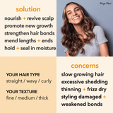 Maya Mari Biotin Keratin Strengthening Conditioner Sulfate Free - Thickening & Growth for Thinning Weak Hair, 32 fl oz Hair Care Los Angeles Brands 