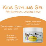 Maya Mari Kids Hair Styling Gel with Coconut Fruit Extract – Lightweight Styling Gel for Textured and Curly Hair, 12 oz Hair Care Los Angeles Brands 