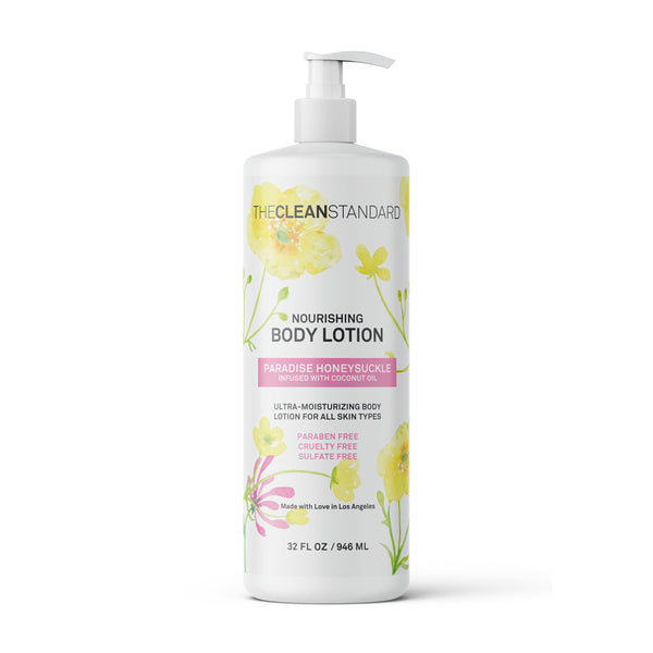 THE CLEAN STANDARD Paradise Honeysuckle Body Lotion - 32oz Body Lotion LOS ANGELES BRANDS 