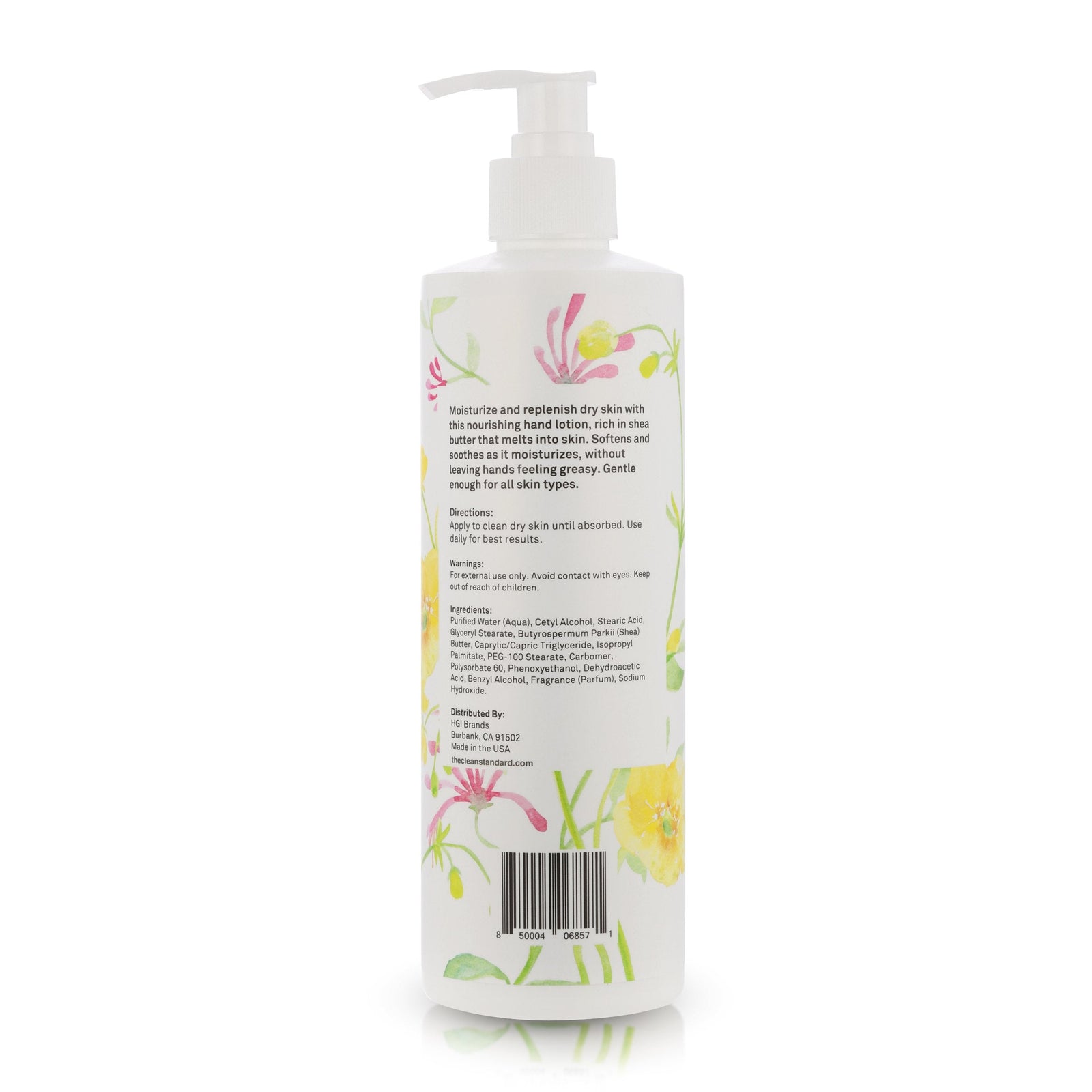 Moisturizing Hand Lotion for Dry Skin and Moisturizer with Shea
