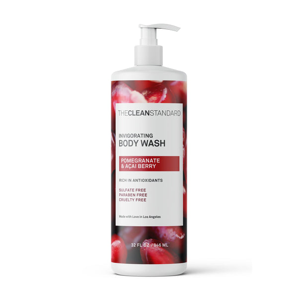 THE CLEAN STANDARD Pomegranate & Acai Berry Body Wash - 32oz Body Wash LOS ANGELES BRANDS 